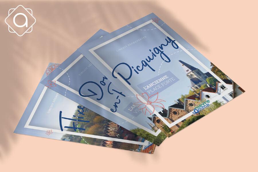 Brochures touristiques Nièvre et Somme